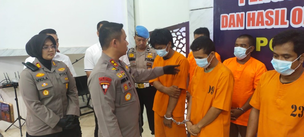 Polres Pelalawan Ringkus Pelaku Pemerkosaan Disertai Pencurian Dengan Kekerasan