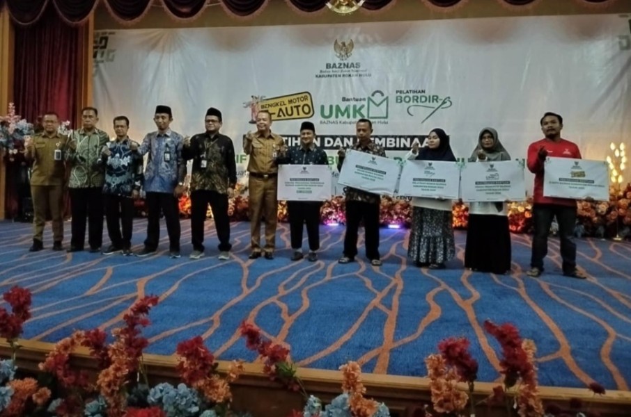 BAZNAS Rokan Hulu Gelar Pelatihan Usaha Produktif, Siapkan Mustahik Menjadi Pelaku Usaha Mandiri