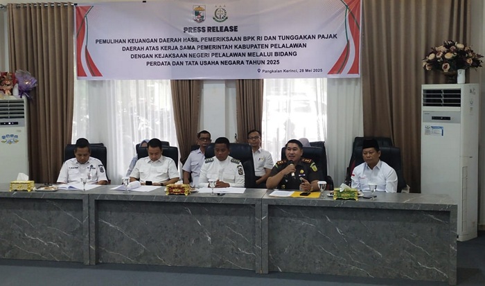 Pulihkan Keuangan Negara, Pemerintah Jalin MoU Dengan Kejari Pelalawan