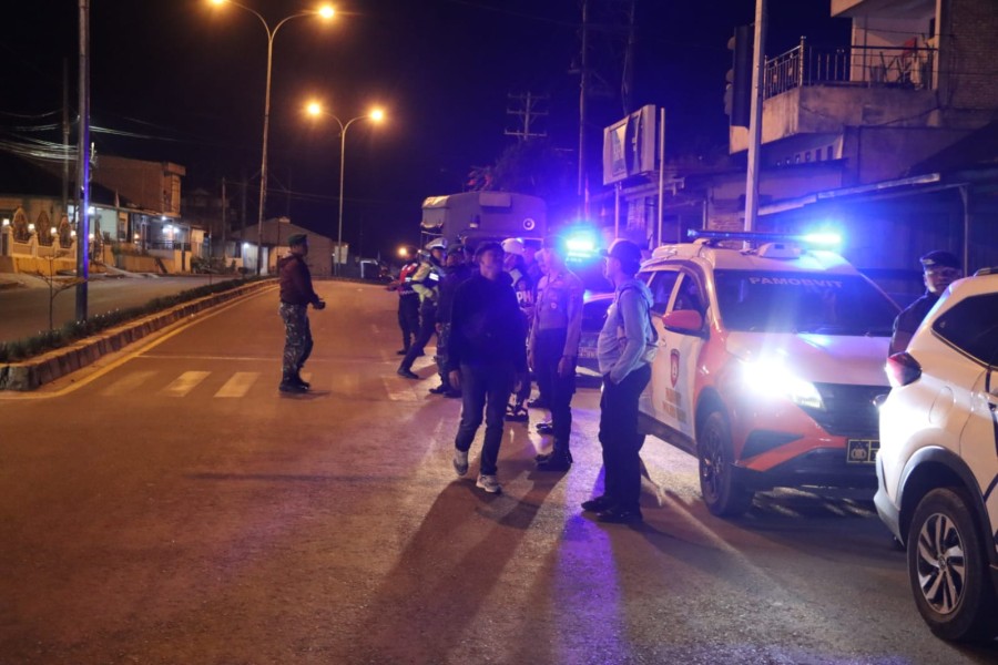 Polres Dairi Sisir Sejumlah Lokasi Strategis dan Objek Vital