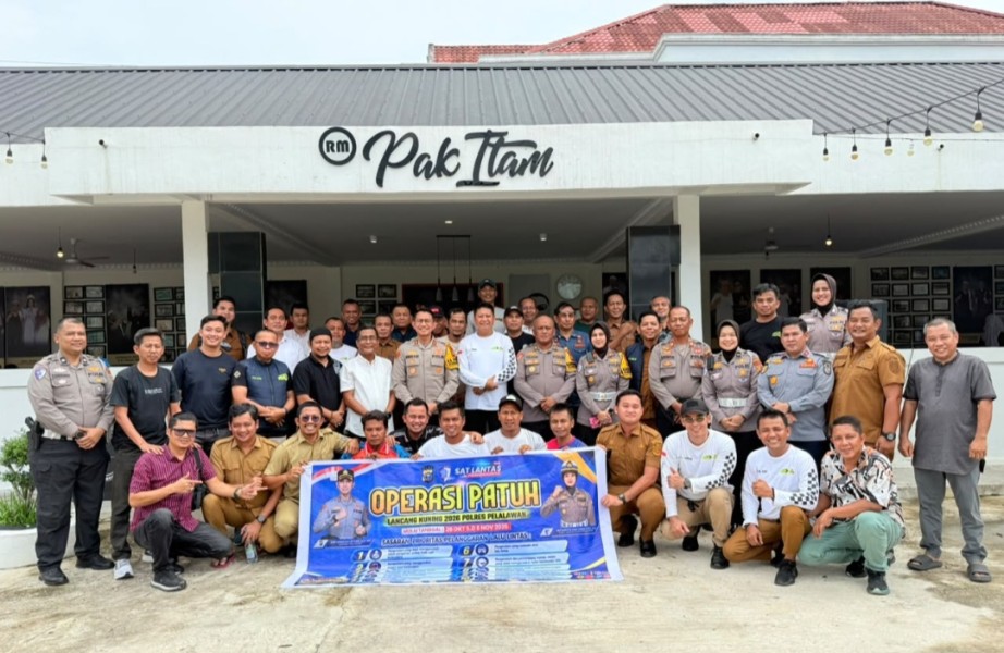 Kapolres Pelalawan Silaturahmi Bersama Komunitas Pelalawan Adventure Trail Sosialisasikan Ops Patuh