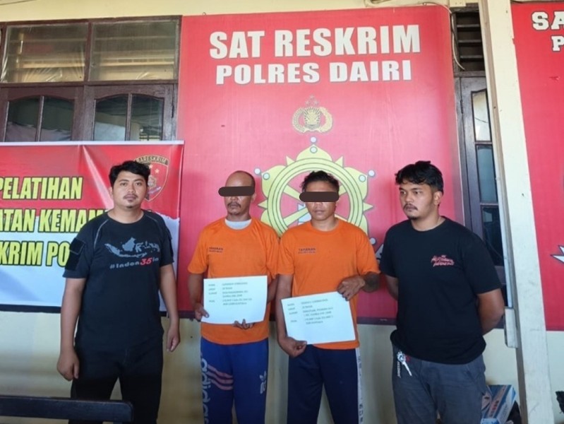 Tiga Pelaku Penganiayaan,  Dua Berhasil Tangkap Polres Dairi, Satu DPO .