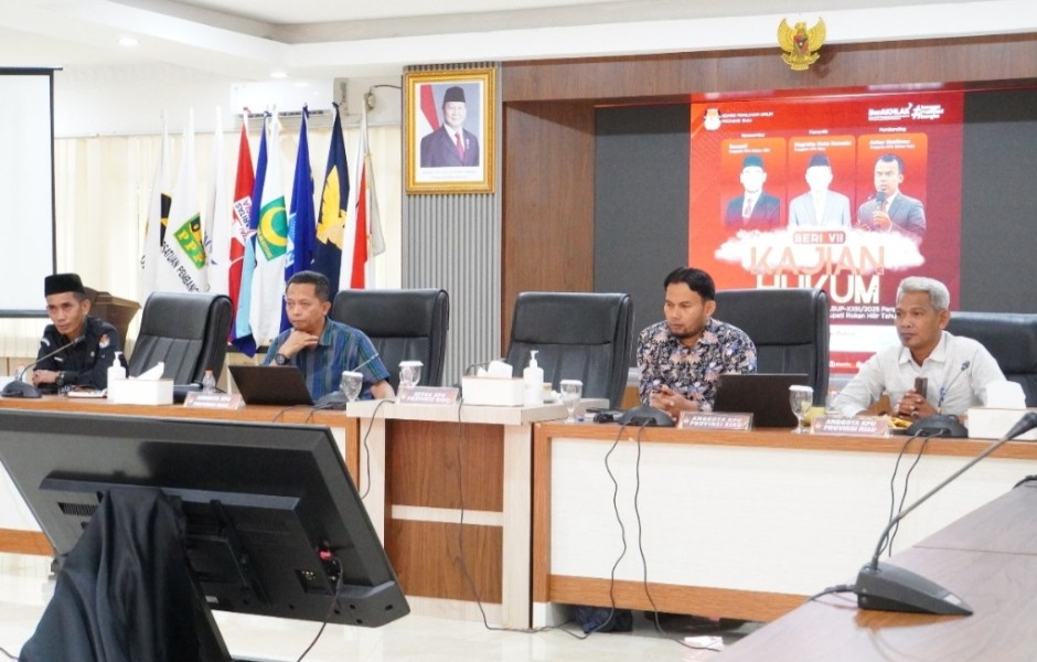 KPU Riau Bedah Putusan MK Pilkada Rohil, Perkuat Integritas dan Mitigasi Hukum Pemilu