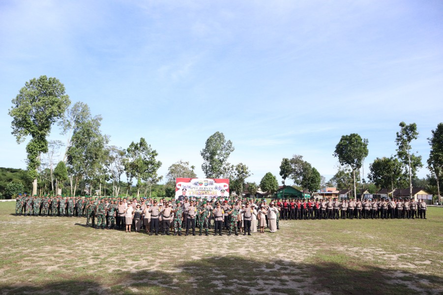 Polres dan TNI Siap Amankan Pilkada Dairi 2024