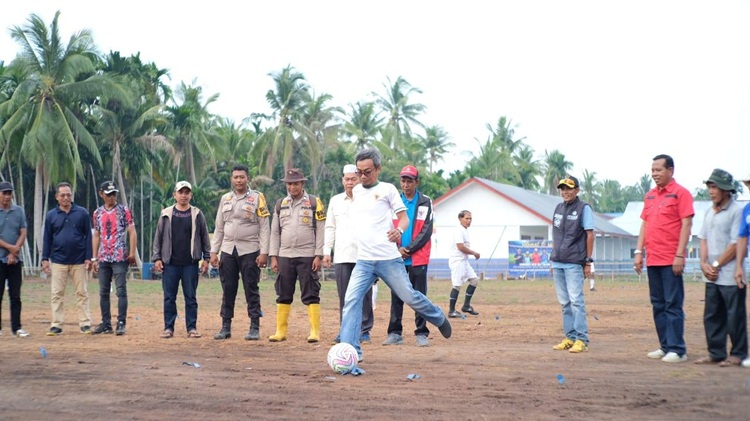 64 Tim Ramaikan Tanjung Sari Cup, Ajang Cetak Bibit Pesepakbola Meranti