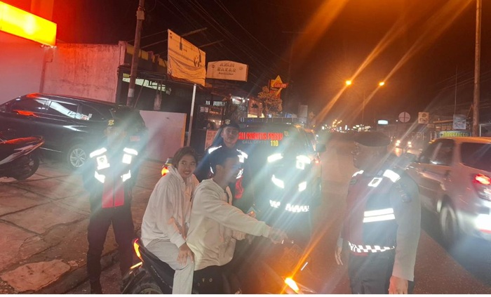 Polres Dairi Gelar Patroli Presisi Blue Light, Ciptakan Malam Di Malam Hari