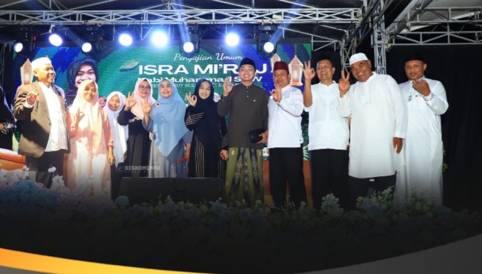 Ribuan Jamaah Padati Masjid At-Taqwa, Isra Mi’raj Jadi Momentum Penguat Iman dan Persatuan