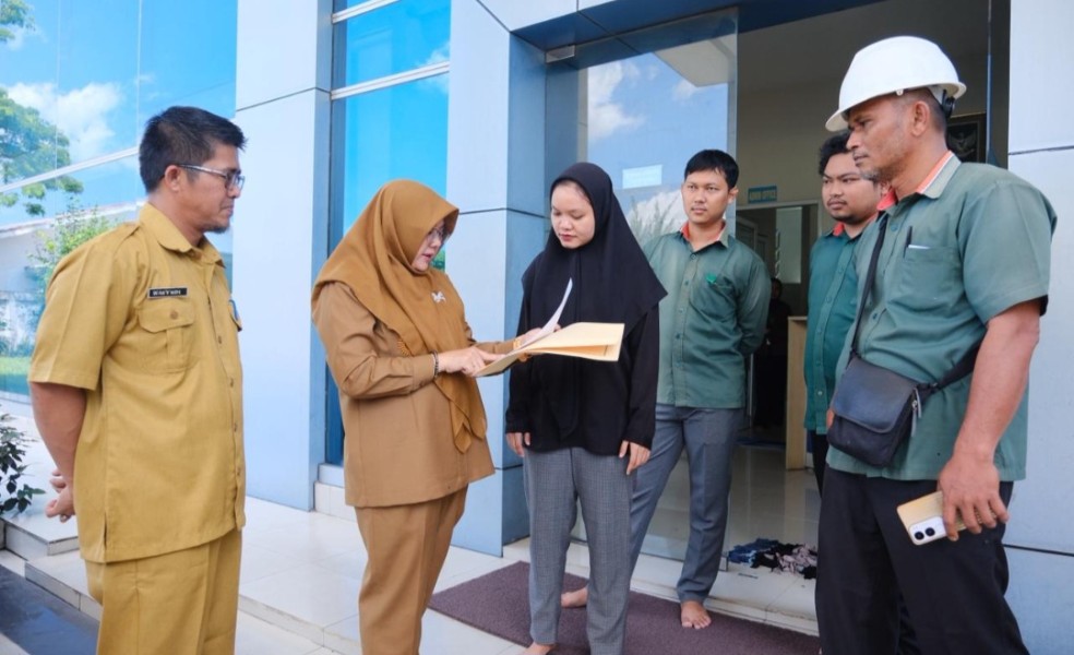 Bupati Siak Sidak Pabrik Kelapa Sawit, Ingatkan Tidak Permainkan Harga TBS Petani.