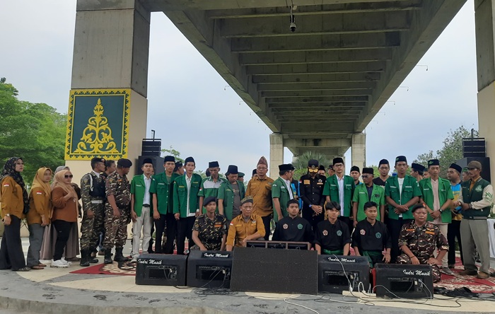 Bersama Nyatakan Deklarasi Damai, Lima Ormas dan Paguyuban di Siak Siap Kawal Pilkada Damai