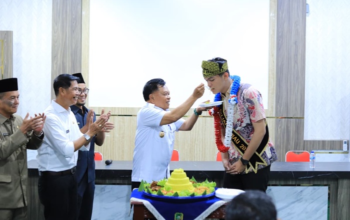 Sambut Rafly Sanjani Bujang Riau 2025, Bupati Asmar : Prestasi Membanggakan