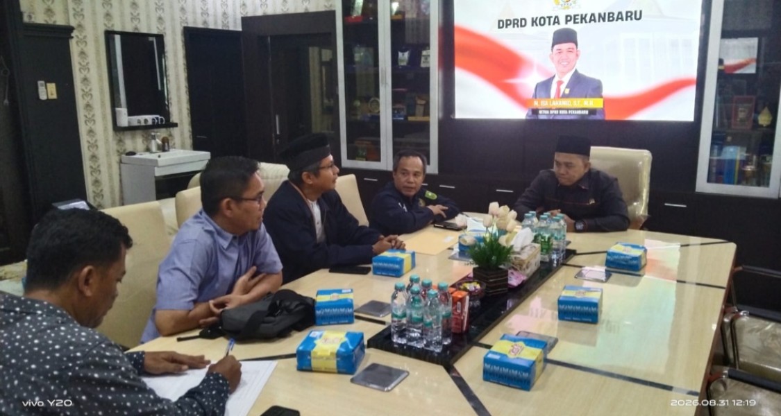 Audiensi dengan Pengurus IKPM, Ketua DPRD Pekanbaru : Kita Siap Dukung Program Keumatan Gontor