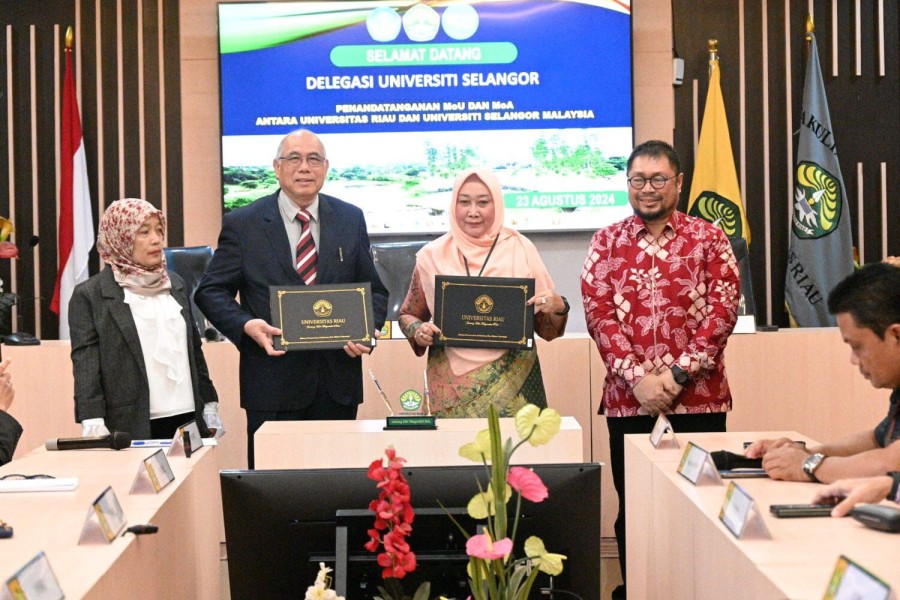 UNRI-UNISEL Malaysia Tandatangani MoU, Program Pertukaran Mahasiswa Jadi Prioritas