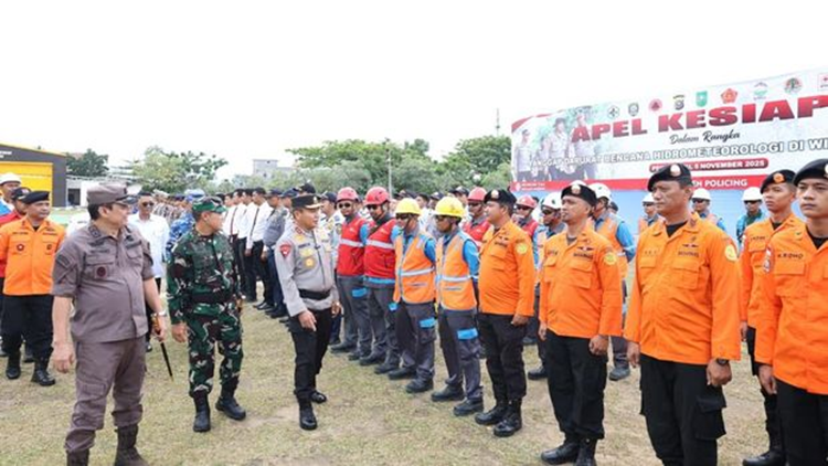 Polda Riau Gelar Apel Siaga Bencana, Kapolda Herry: Kesiapan Kunci Selamatkan Masyarakat