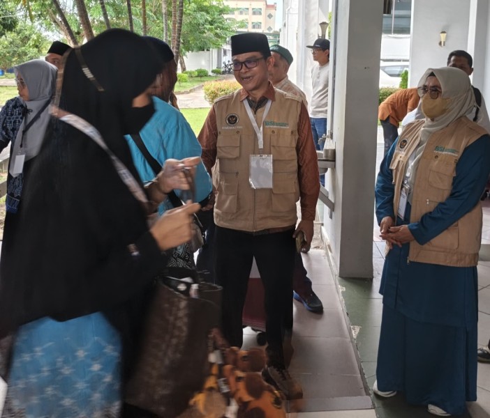 Kloter BTH 18 Tiba di Tanah Air, 4.681 Jemaah Haji Riau Sudah Pulang