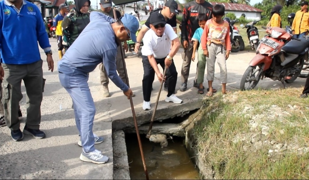 Pemkab Rohil Turun Tangan Bersihkan Lingkungan Tekan Kasus DBD