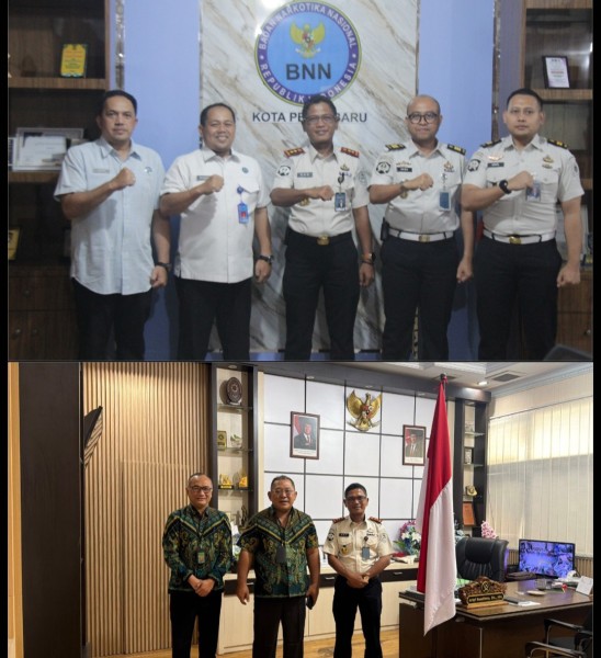 Lapas Pekanbaru Perkuat Koordinasi Narkotika dan Overstay