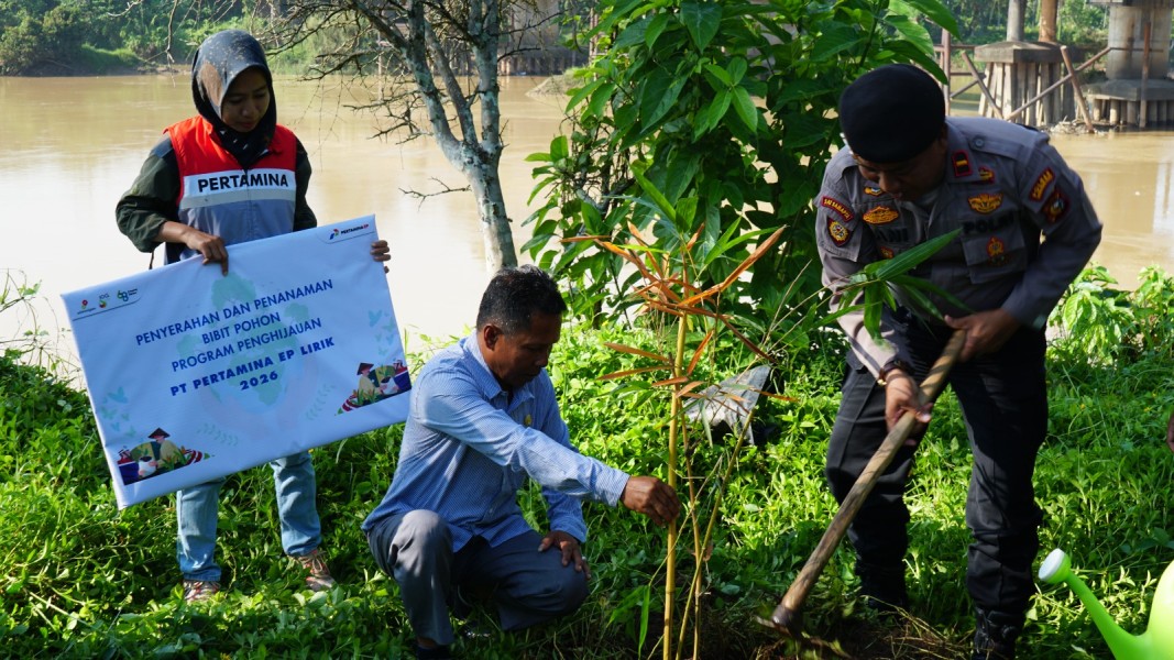 Pertamina EP Lirik Tanam 2.000 Bibit Pohon, Perkuat Rehabilitasi DAS di Riau