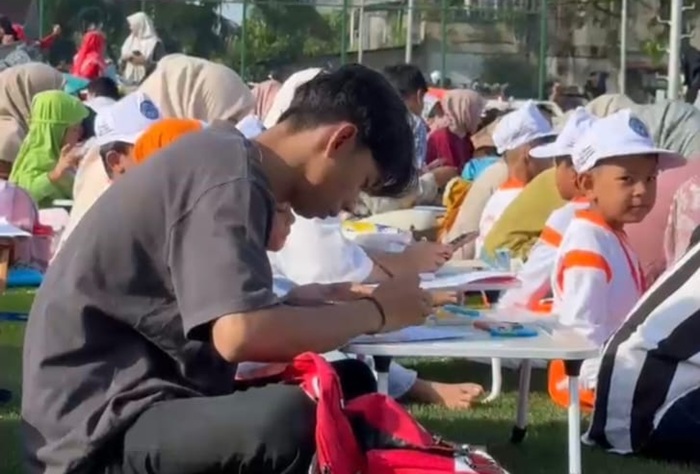Diikuti 1.121 Peserta, Lomba Menggambar dan Mewarnai Ramaikan HUT Himpaudi Ke-20