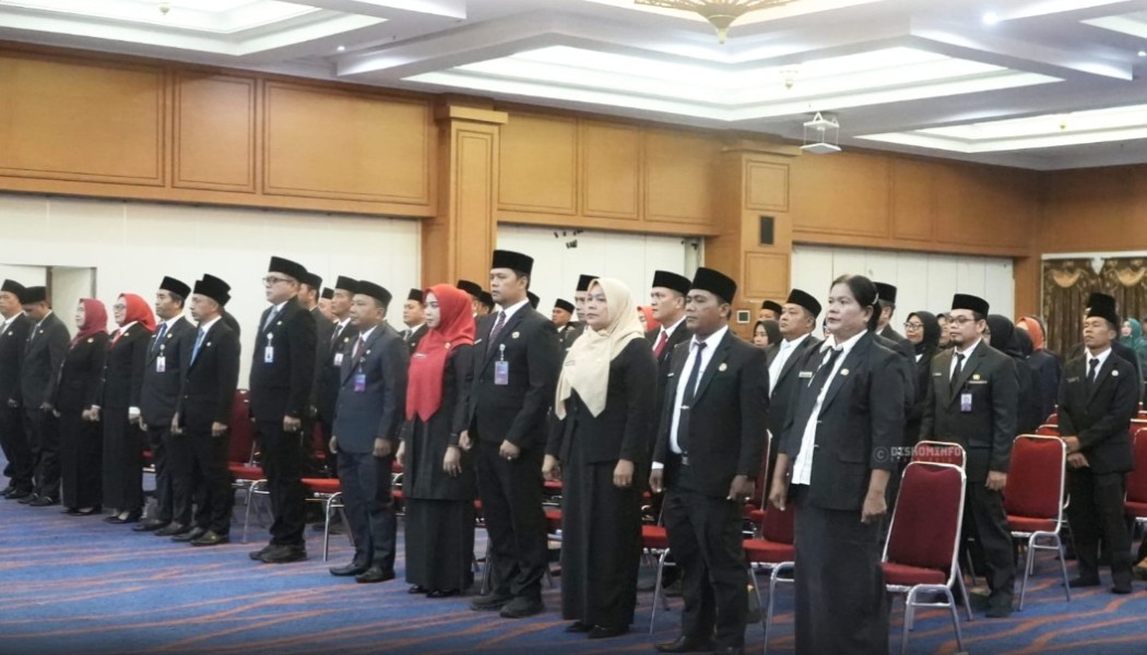 Bupati Anton Lantik Puluhan Pejabat Rohul, Kursi Strategis Birokrasi Berganti