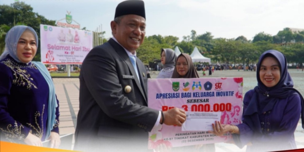 Hari Ibu ke-97 di Rohul, Peran Perempuan Ditegaskan sebagai Motor Pembangunan