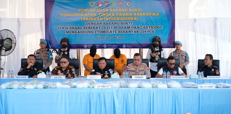 Bupati Meranti Tegaskan Perang Terhadap Narkoba Bukan Sekadar Seremoni