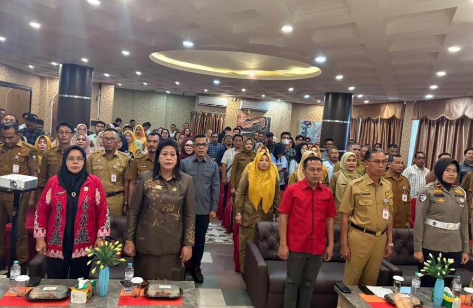 Bupati Bengkalis Buka Sosialisasi Keputusan Gubri Pembebasan Pengurangan Pokok Pajak