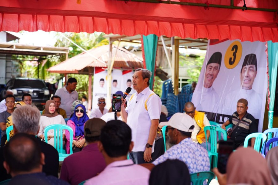 Cagubri Nomor urut 3 Drs H Syamsuar,M.Si Berkomitmen Jadikan Dumai Pusat Ekonomi Sumatera