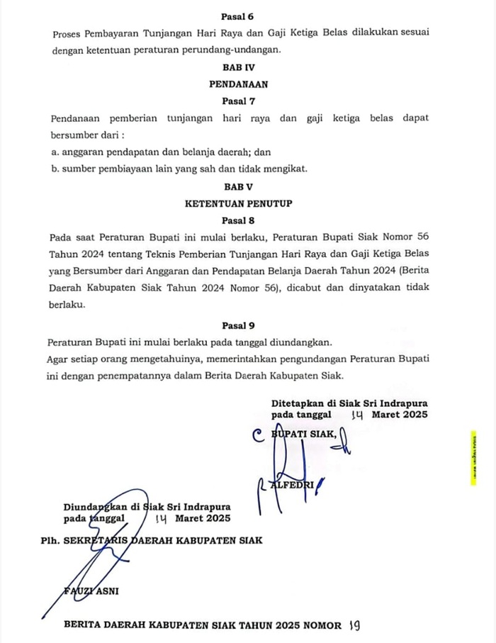 Pengamat Politik Riau Sayangkan Pemkab Siak Tunda Bayar THR