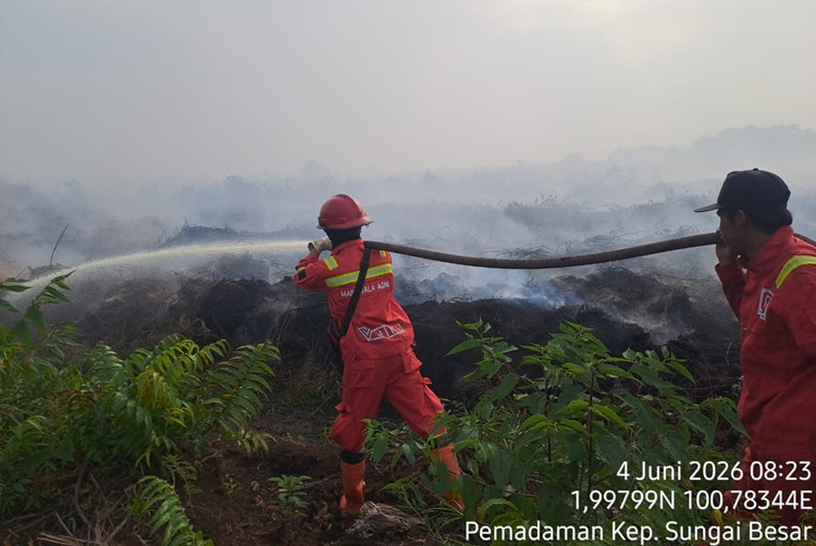 Karhutla di Riau Belum Padam, Tim dari Jambi Dikerahkan ke Rupat
