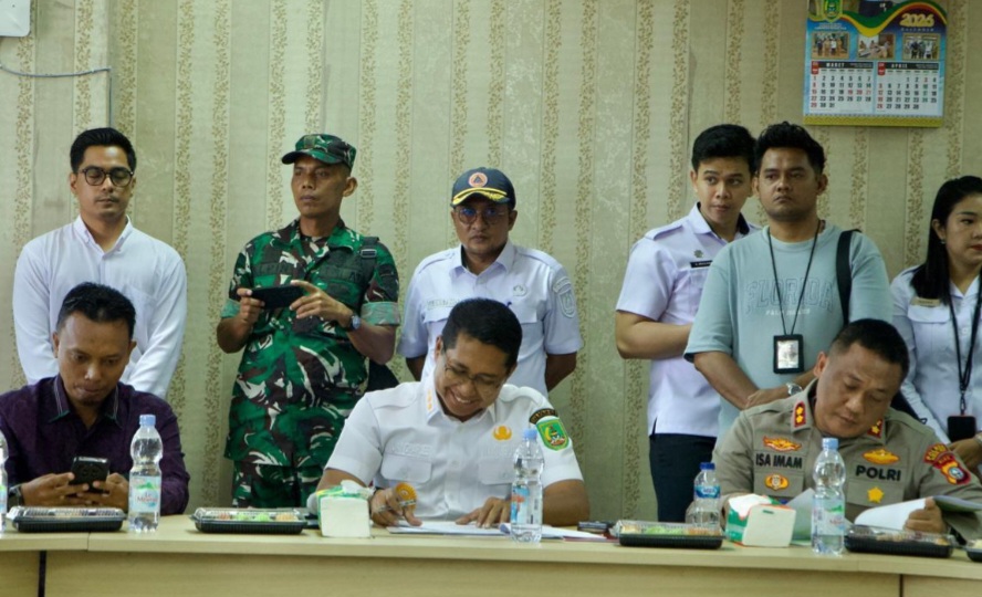 Pemkab Rohil Perkuat Komitmen Hadapi El Nino, Siaga Penuh Antisipasi Karhutla