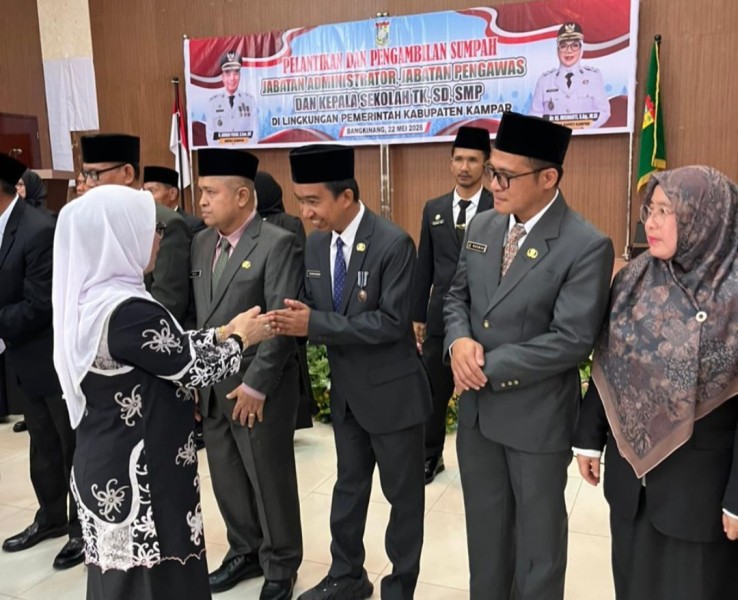 Syukri Makmur, M,M Resmi Dilantik Sebagai Kepala UPT Perparkiran Dishub Kampar, Siap Tingkatkan Pelayanan dan Tata Kelola Perparkiran