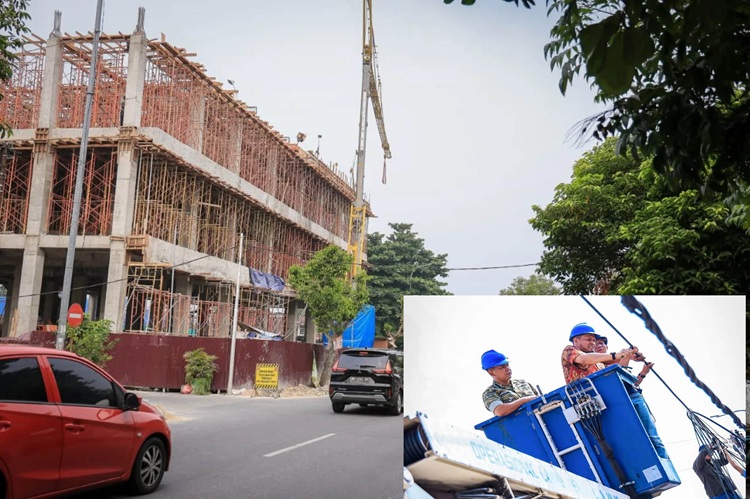 Pemko Pekanbaru Tertibkan Kabel Semrawut, Ronggo Warsito Kini Bersih dari Kabel Bergantungan