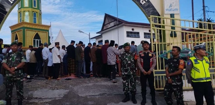 Polres Dairi Kerahkan 120 Personel Amankan Pelaksanaan Sholat Idul Adha 1446 H