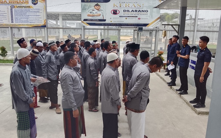 Lapas Bagansiapiapi Apresiasi Santri WBP, Perkuat Pembinaan Keagamaan