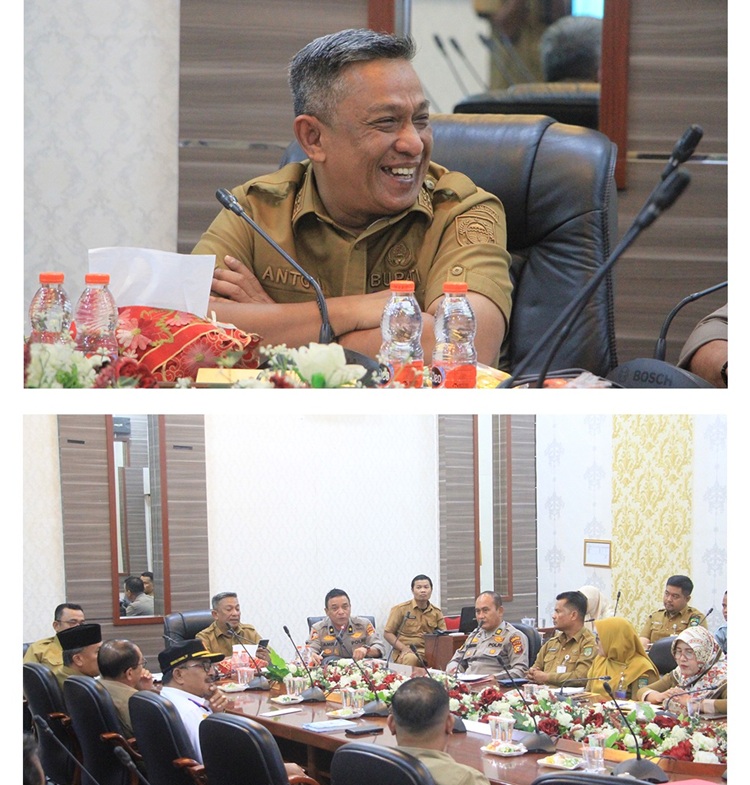 Bupati Rohul Pimpin Rapat Finalisasi Jelang Malam Puncak HUT ke-26, Pastikan Pesta Rakyat Aman dan Meriah