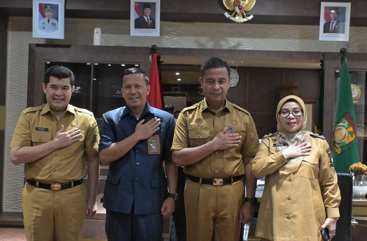 Bupati Terima Silaturahmi Pamit Ketua Pengadilan Agama Bangkinang