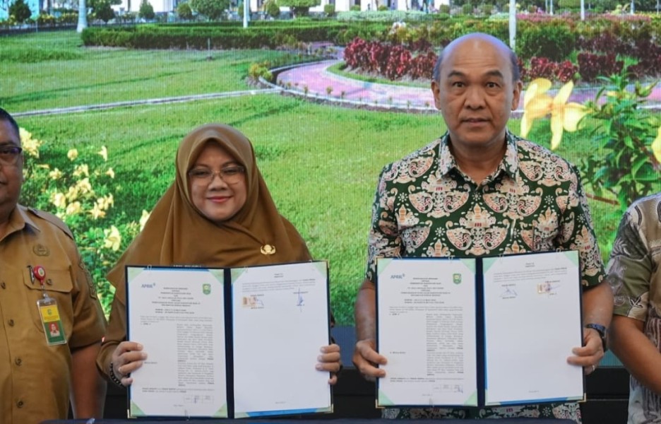 PT RAPP Ambil Bagian Perbaikan 11,7 Km Jalan Siak