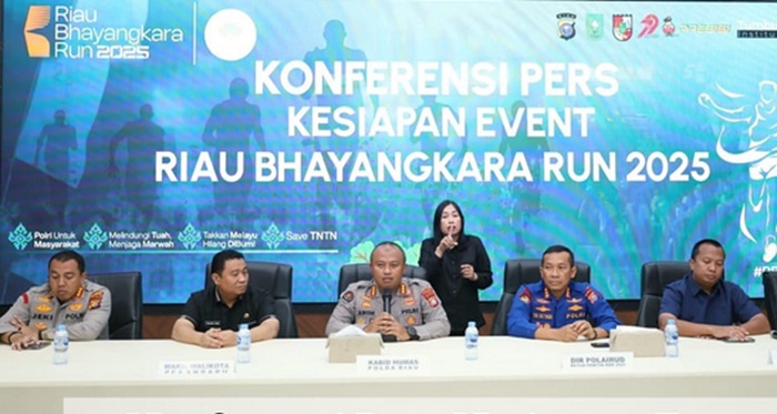 Dorong Pertumbuhan Ekonomi, Pemerintah Pekanbaru Dukung Riau Bhayangkara Run 2025