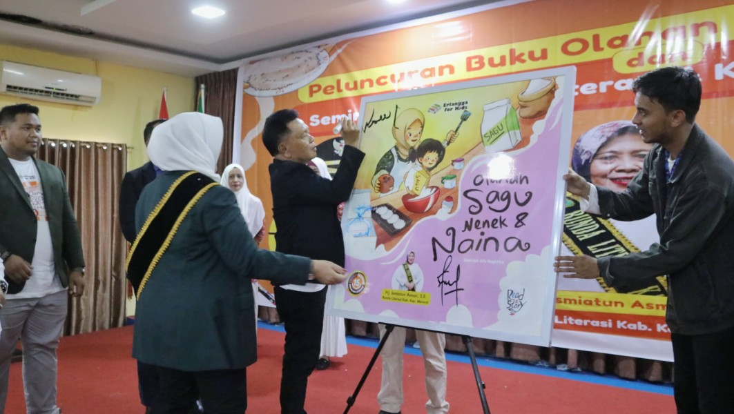 Edukasi Muatan Lokal Lewat Buku Olahan Sagu Nenek dan Naina