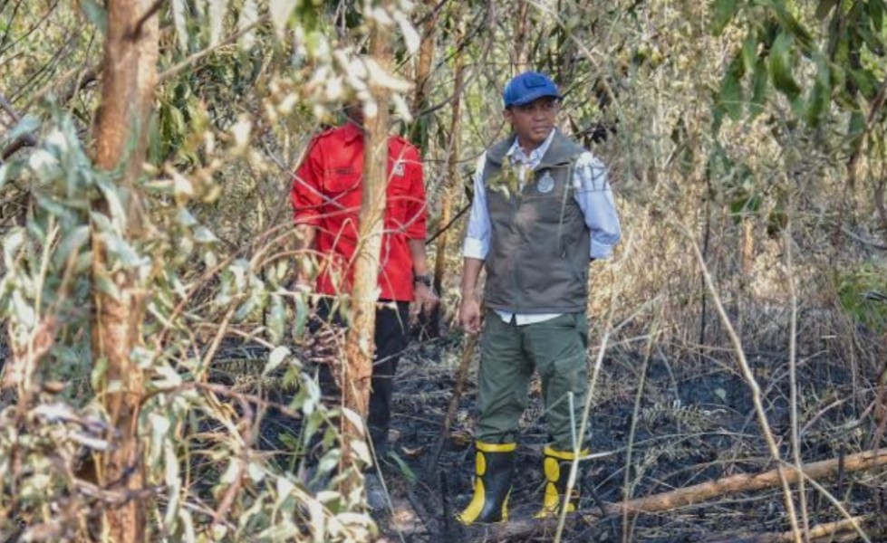 Menhut Ajak Masyarakat Tingkatkan Kesadaran Terhadap Ancaman Karhutla