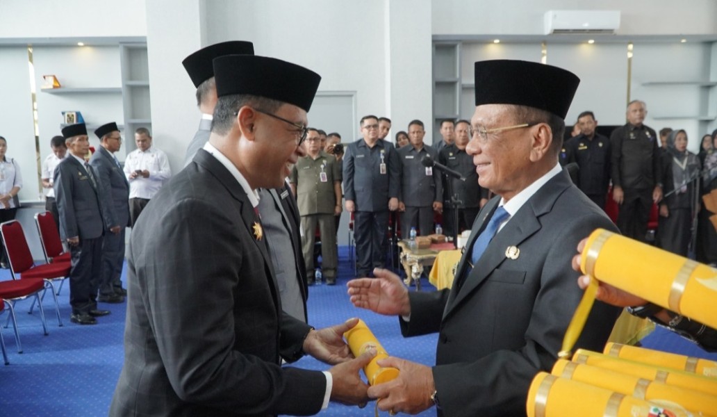 Dorong Kinerja dan Pelayanan Publik,  Bupati Bistamam Lantik Puluhan Pejabat