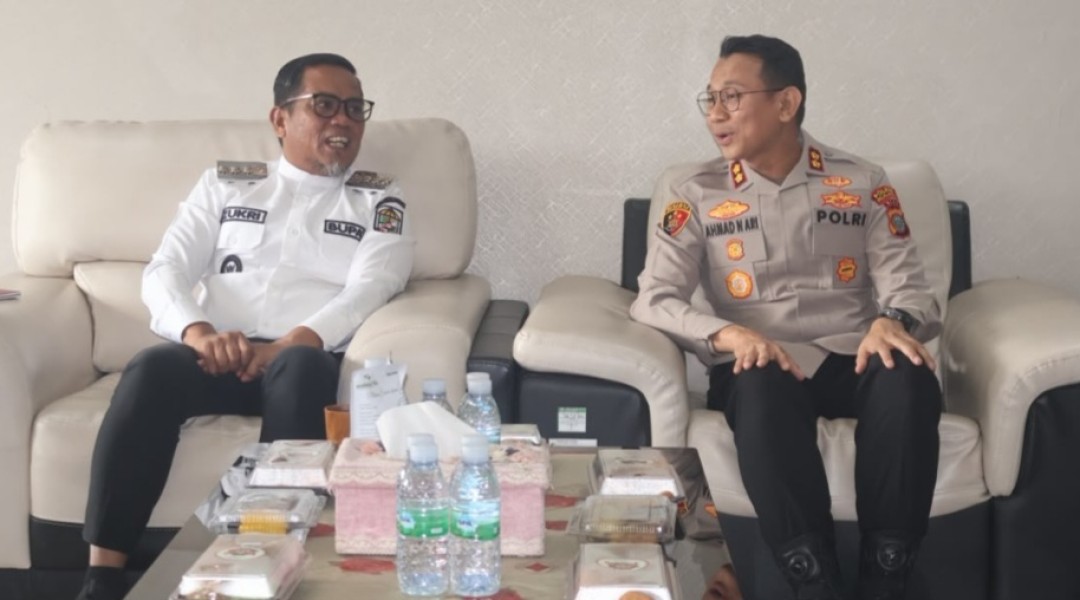 Kapolres Baru Pelalawan Bangun Sinergi dengan Pemkab