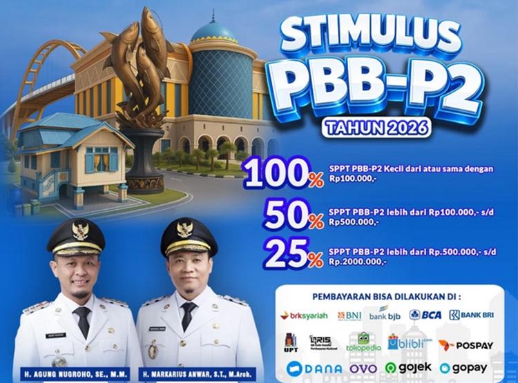 Tingkatkan Pelayanan, Kini Warga Pekanbaru Bisa Bayar PBB dari Rumah Saja