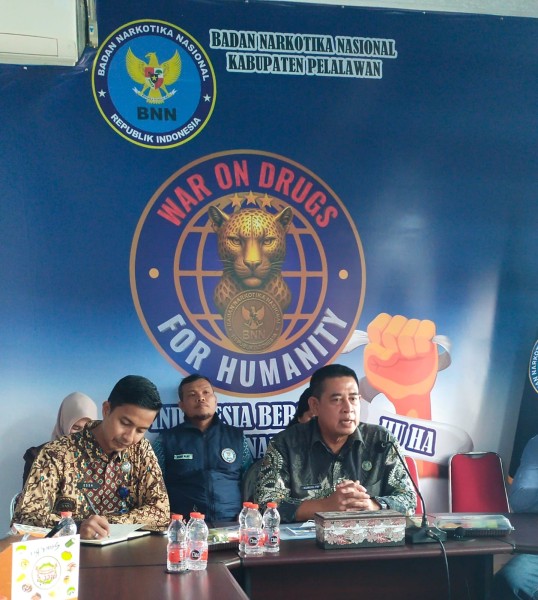 Kepala BNNK Pelalawan Sebut Tidak Ada Kampung Narkoba di Wilayahnya