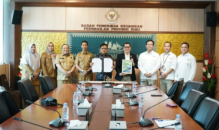 BPK RI Apresiasi Pemkab Meranti Serahkan LKPD Tepat Waktu