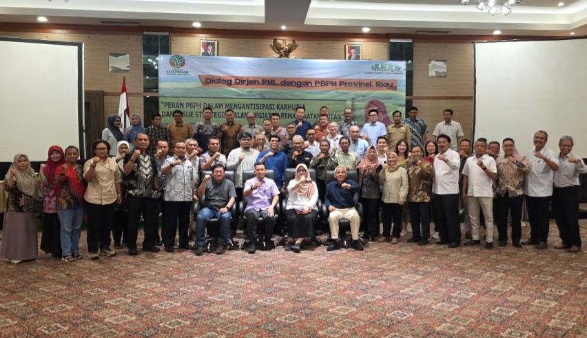 Dirjen PHL Bersama APHI Riau Gelar Dialog Atasi Karhutla di Riau