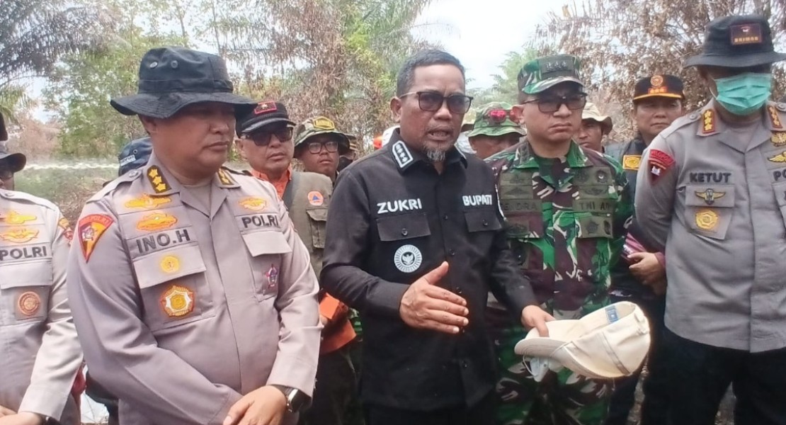 Api Lolos dari Sistem, Tim Tetap Sigap,  10 Hektare Gambut di Teluk Meranti Dipadamkan