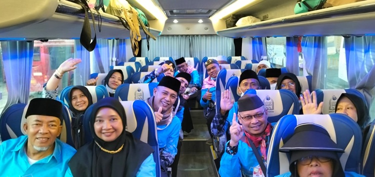 Kloter Pertama Haji Riau Tinggalkan Makkah, 445 Jemaah BTH 03 Dipulangkan ke Tanah Air