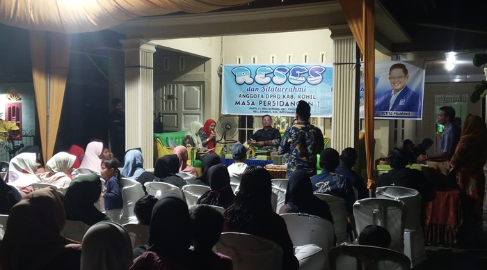 Reses Sutiyo Pramono, Warga Kelurahan Bagan Hulu Dambakan Penyediaan Air Bersih dan Perbaikan Jalan