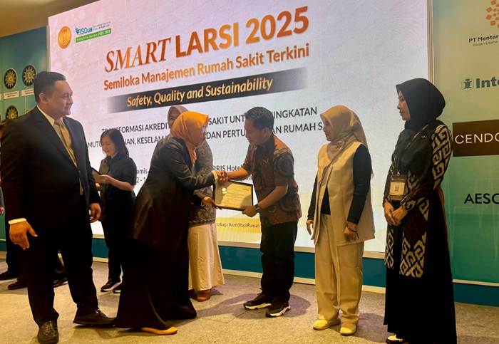 Komitmen RSUD Bangkinang Sebagai Institusi Pelayanan Kesehatan Raih Hospital Learning for Safety Excellence Award